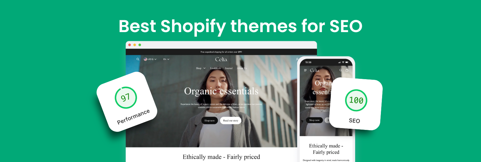 Best Shopify themes for SEO