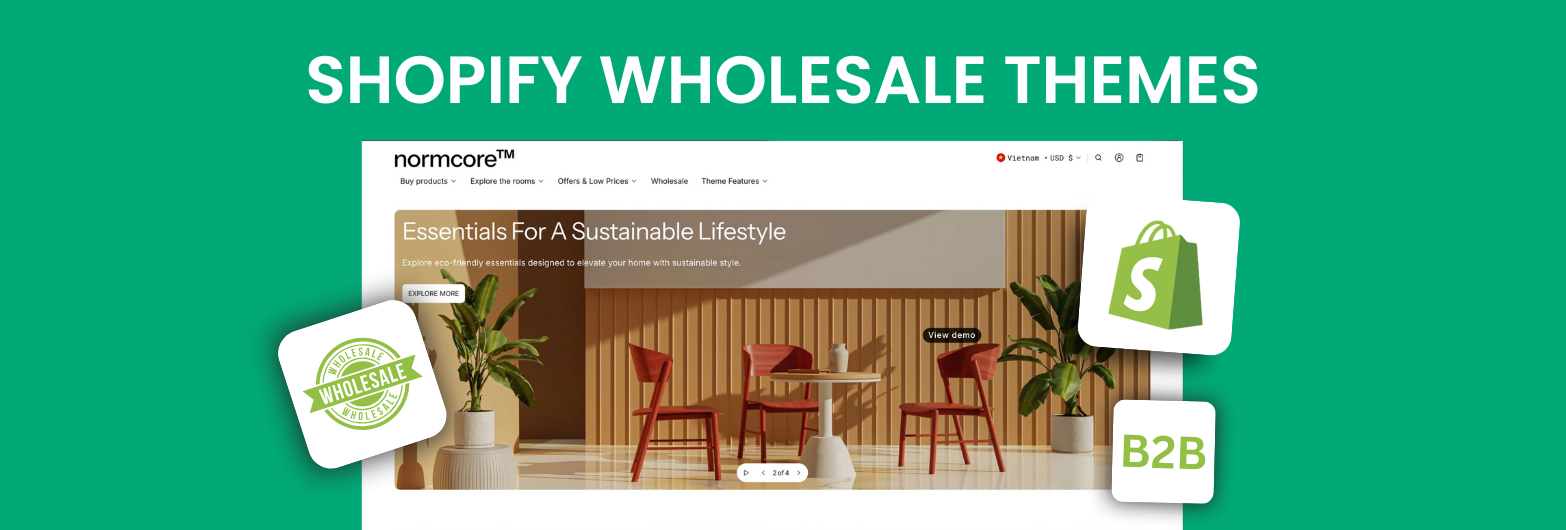 Shopify Themes for Wholesale & B2B in 2025