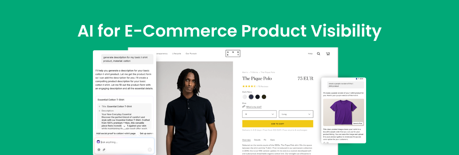 AI for E-Commerce Product Visibility: Description & Image Generator TESTED