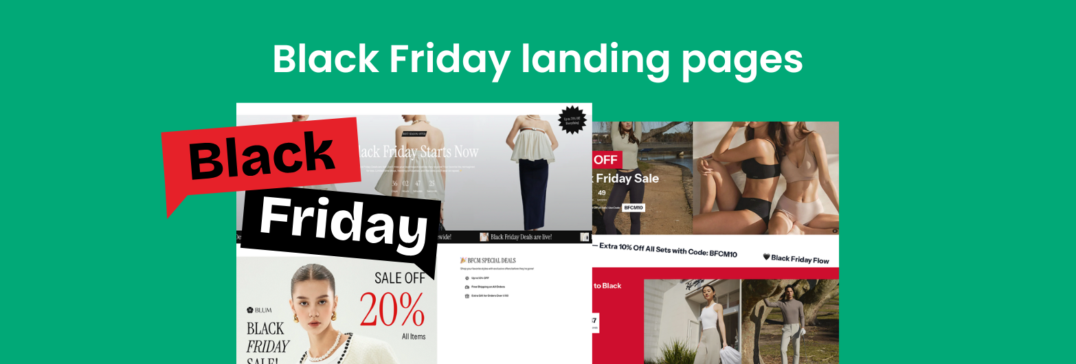 High-Converting Black Friday Landing Page in 2025: Guide & Templates