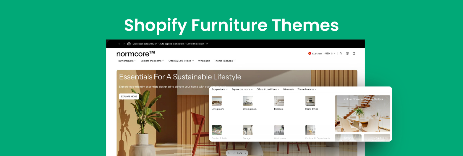 What Are The Best 15 Shopify Furniture Themes 2025: Free and Paid Options