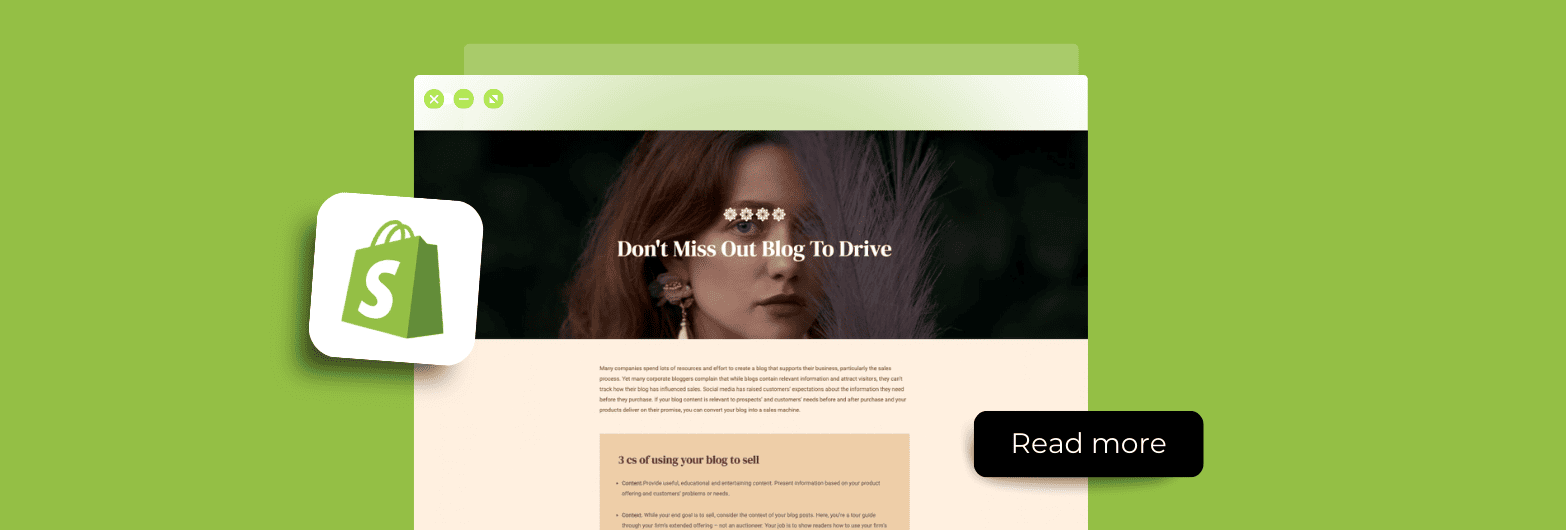 The Best Shopify Themes with Blog Features